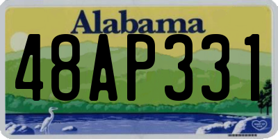 AL license plate 48AP331