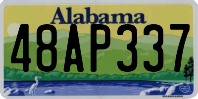 AL license plate 48AP337