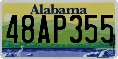 AL license plate 48AP355