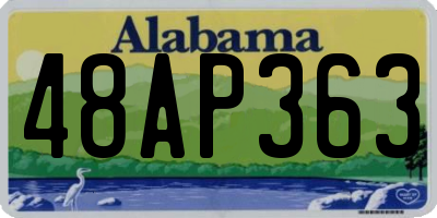 AL license plate 48AP363