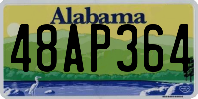 AL license plate 48AP364