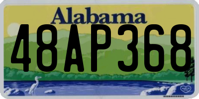 AL license plate 48AP368