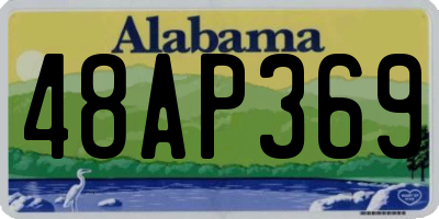 AL license plate 48AP369