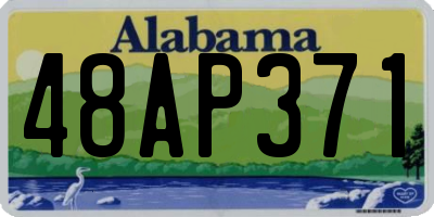 AL license plate 48AP371
