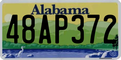 AL license plate 48AP372