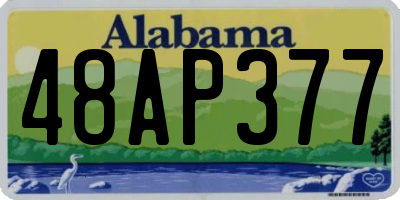 AL license plate 48AP377