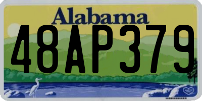 AL license plate 48AP379