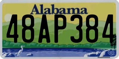 AL license plate 48AP384