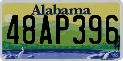 AL license plate 48AP396