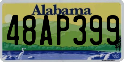 AL license plate 48AP399