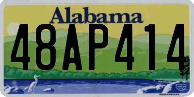AL license plate 48AP414