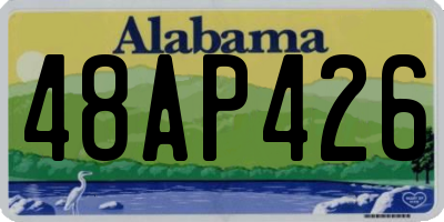AL license plate 48AP426