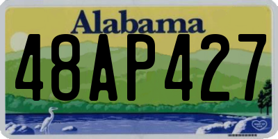 AL license plate 48AP427
