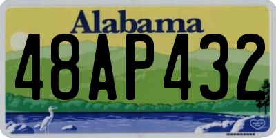AL license plate 48AP432