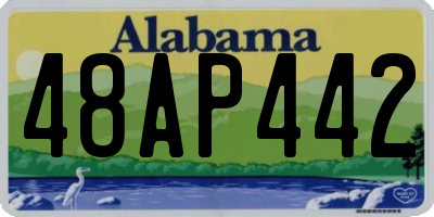 AL license plate 48AP442