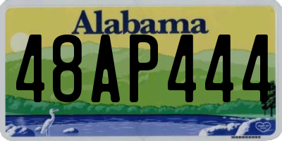AL license plate 48AP444