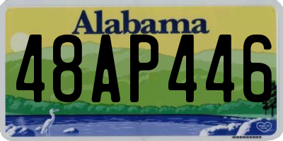 AL license plate 48AP446