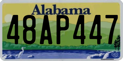 AL license plate 48AP447