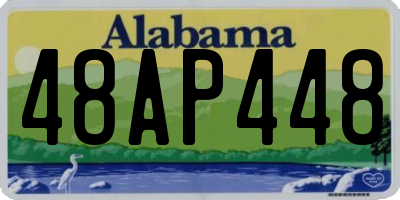 AL license plate 48AP448