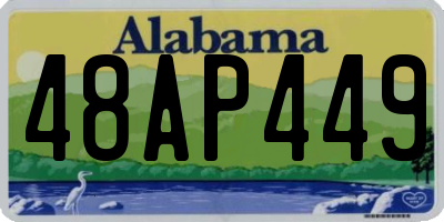 AL license plate 48AP449
