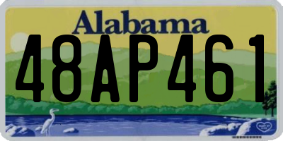 AL license plate 48AP461