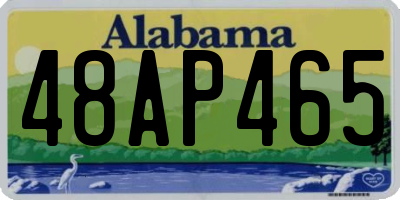 AL license plate 48AP465