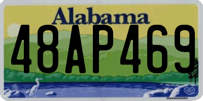 AL license plate 48AP469
