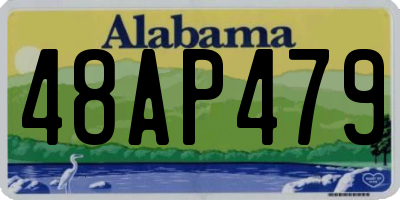 AL license plate 48AP479