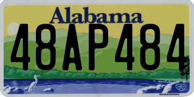 AL license plate 48AP484
