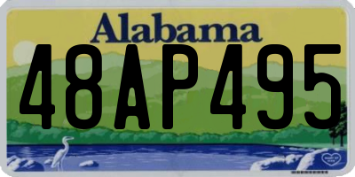 AL license plate 48AP495