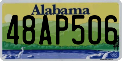 AL license plate 48AP506
