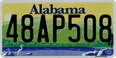 AL license plate 48AP508