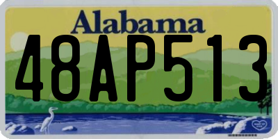 AL license plate 48AP513