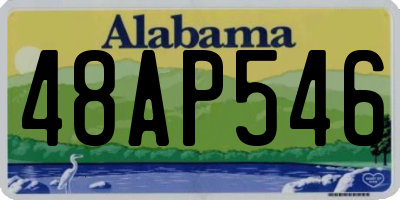 AL license plate 48AP546