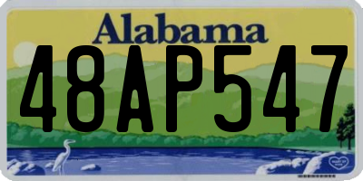 AL license plate 48AP547
