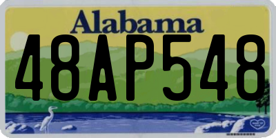 AL license plate 48AP548