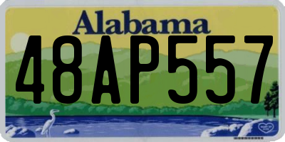 AL license plate 48AP557