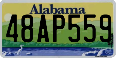 AL license plate 48AP559