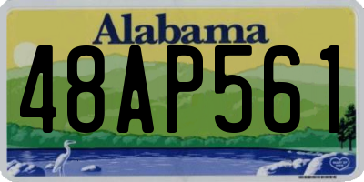 AL license plate 48AP561