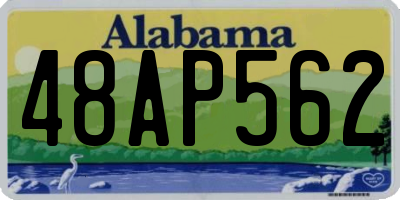 AL license plate 48AP562