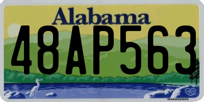 AL license plate 48AP563