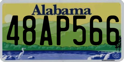 AL license plate 48AP566