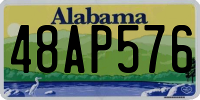 AL license plate 48AP576