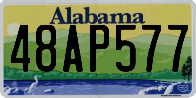 AL license plate 48AP577