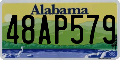 AL license plate 48AP579