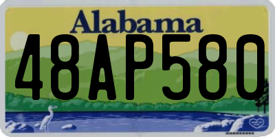AL license plate 48AP580