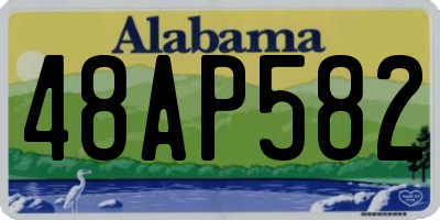 AL license plate 48AP582