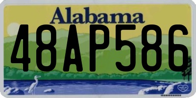 AL license plate 48AP586
