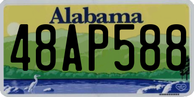 AL license plate 48AP588