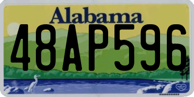 AL license plate 48AP596